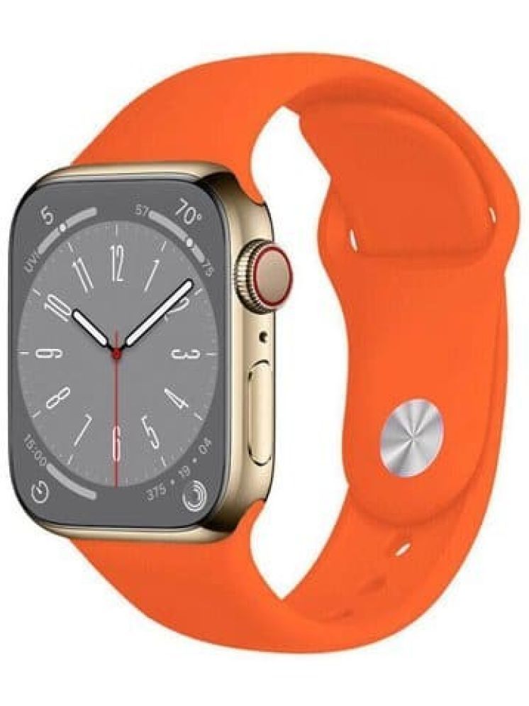     			FamTech Smart Watch TFT BT Calling Smart Watch with Silicone Strap Upto 5 days Backup ( Orange )