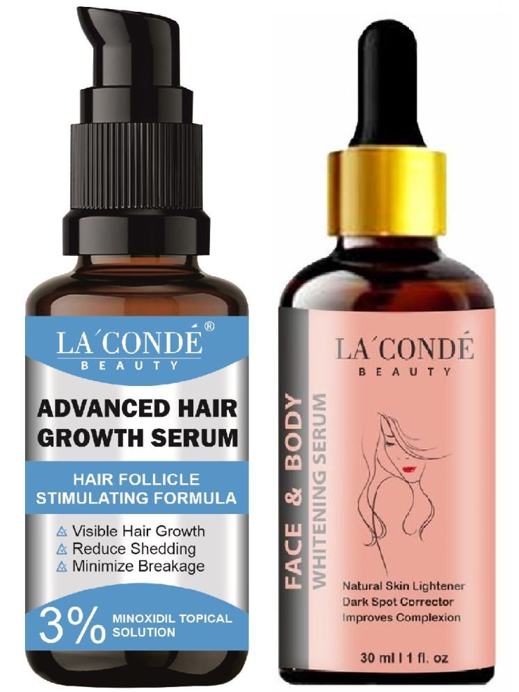     			La'Conde Hair & Face Serum Hair Serum 30 mL Pack of 2