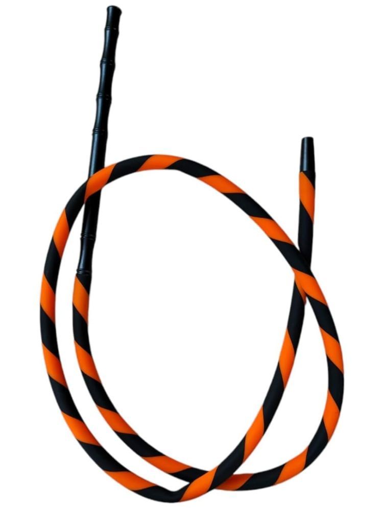     			PUFF SMART Orange Silicon with Long Handle Hose Candy Hose