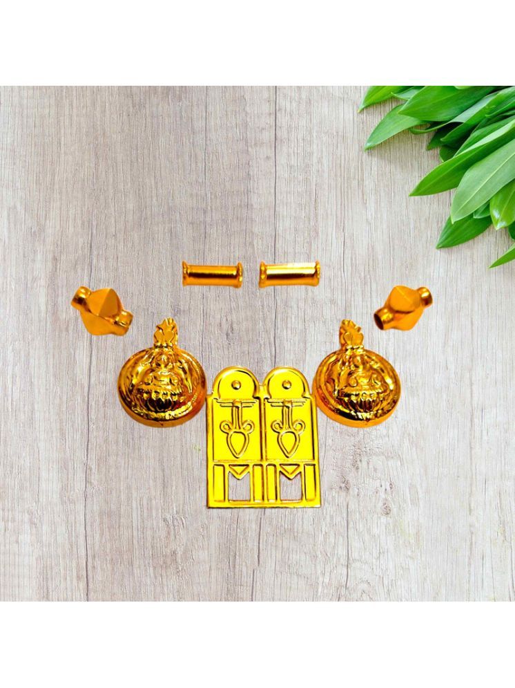     			TGS GOLD COVERING Gold Pendant set ( Pack of 1 )