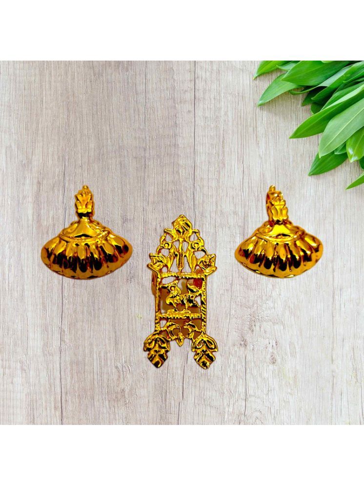     			TGS GOLD COVERING Gold Pendant set ( Pack of 1 )