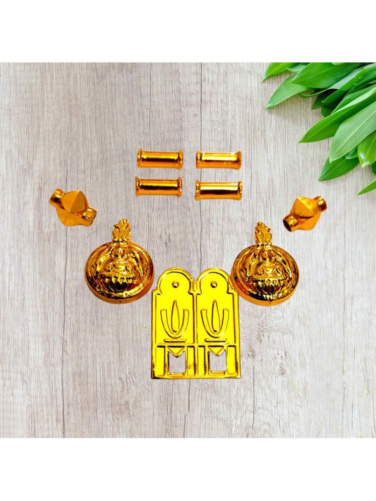     			TGS GOLD COVERING Gold Pendant set ( Pack of 1 )