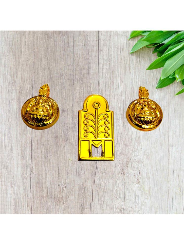     			TGS GOLD COVERING Gold Pendant set ( Pack of 1 )