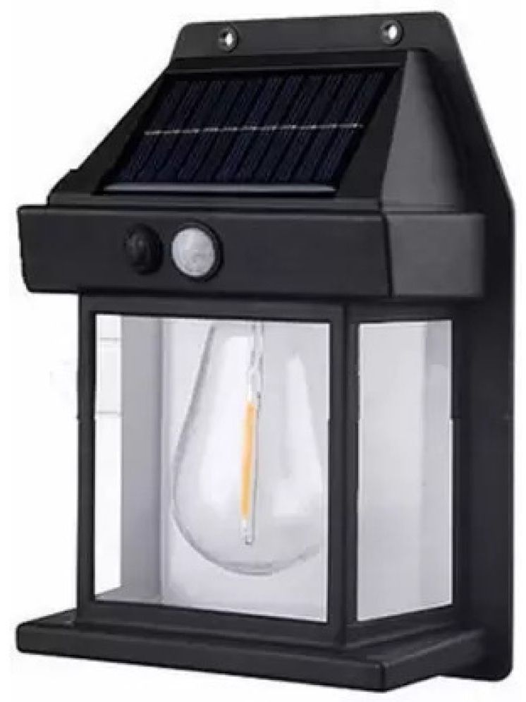     			ZESTRUM 5W Solar Outdoor Wall Light ( Pack of 1 )