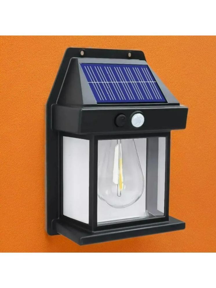     			ZESTRUM 5W Solar Outdoor Wall Light ( Pack of 1 )