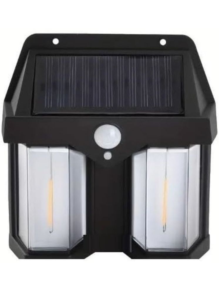     			ZESTRUM 5W Solar Outdoor Wall Light ( Pack of 1 )