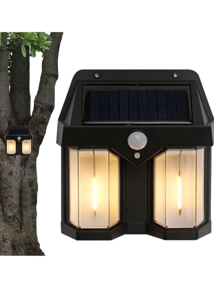     			ZESTRUM 5W Solar Outdoor Wall Light ( Pack of 1 )