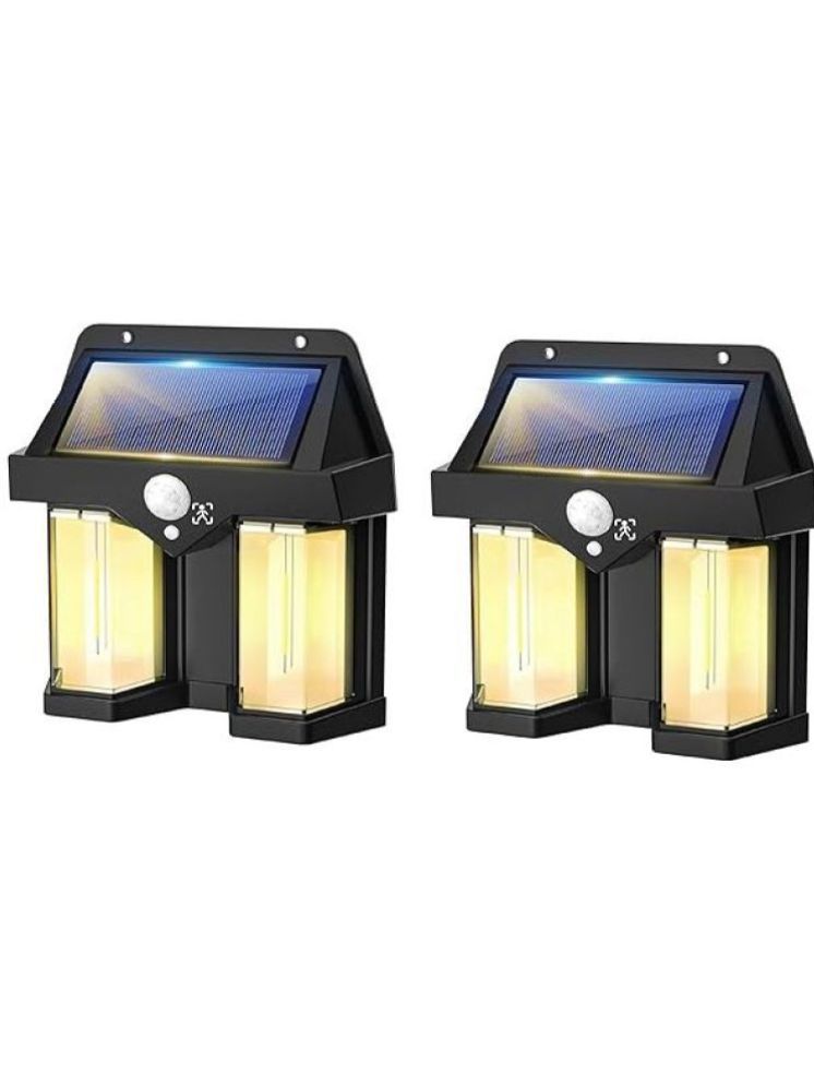     			ZESTRUM 5W Solar Outdoor Wall Light ( Pack of 1 )