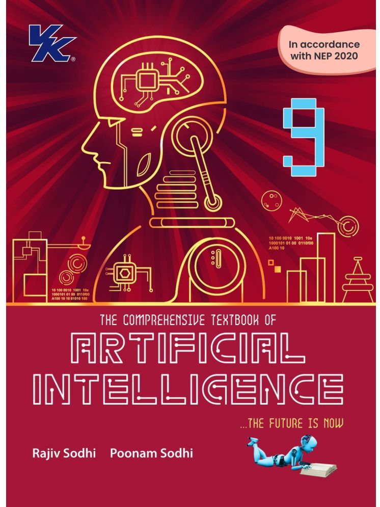     			Artificial Intelligence Book for Class 9 | CBSE (NCERT Solved) | Examination 2025-26 | by VK Global Publications