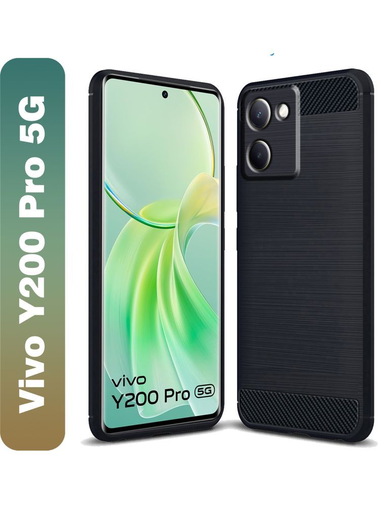     			Knotyy Plain Cases Compatible For Silicon Vivo Y200 Pro 5G ( Pack of 1 )