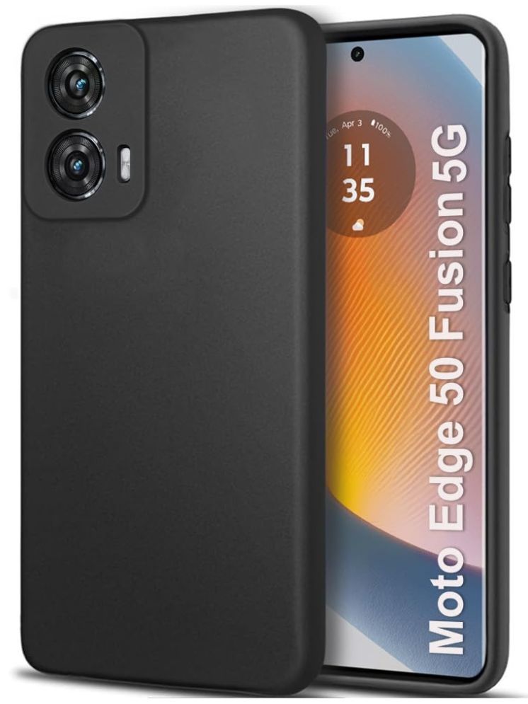     			Spectacular Ace Plain Cases Compatible For Silicon Moto Edge 50 Fusion ( Pack of 1 )