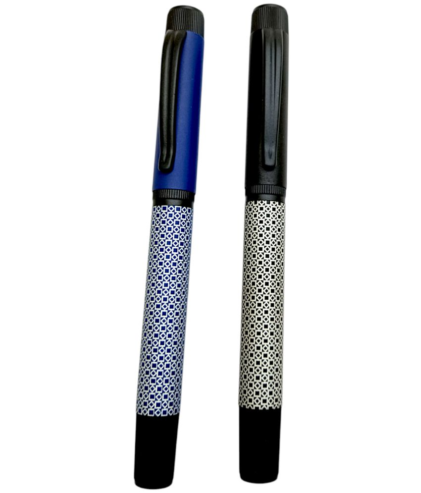     			Auteur Blue Roller Ball Pen ( Pack of 2 )