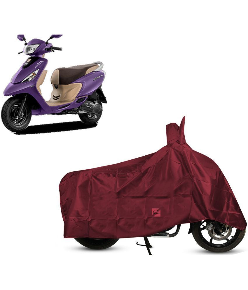     			EGAL Bike Body Cover for TVS Scooty Zest 110 BS6 ( Pack of 1 ) , Maroon