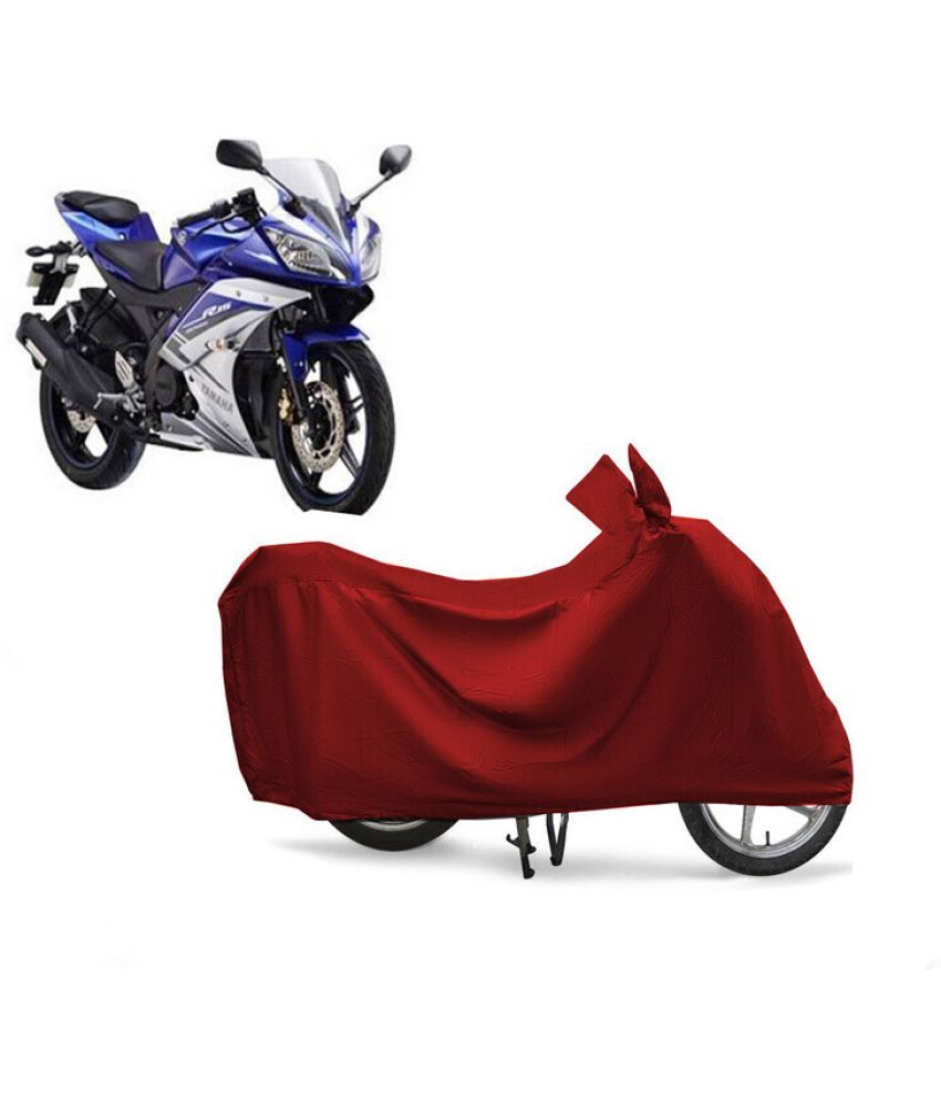     			EGAL Bike Body Cover for Yamaha 111_ YZF R15 ( Pack of 1 ) , Maroon