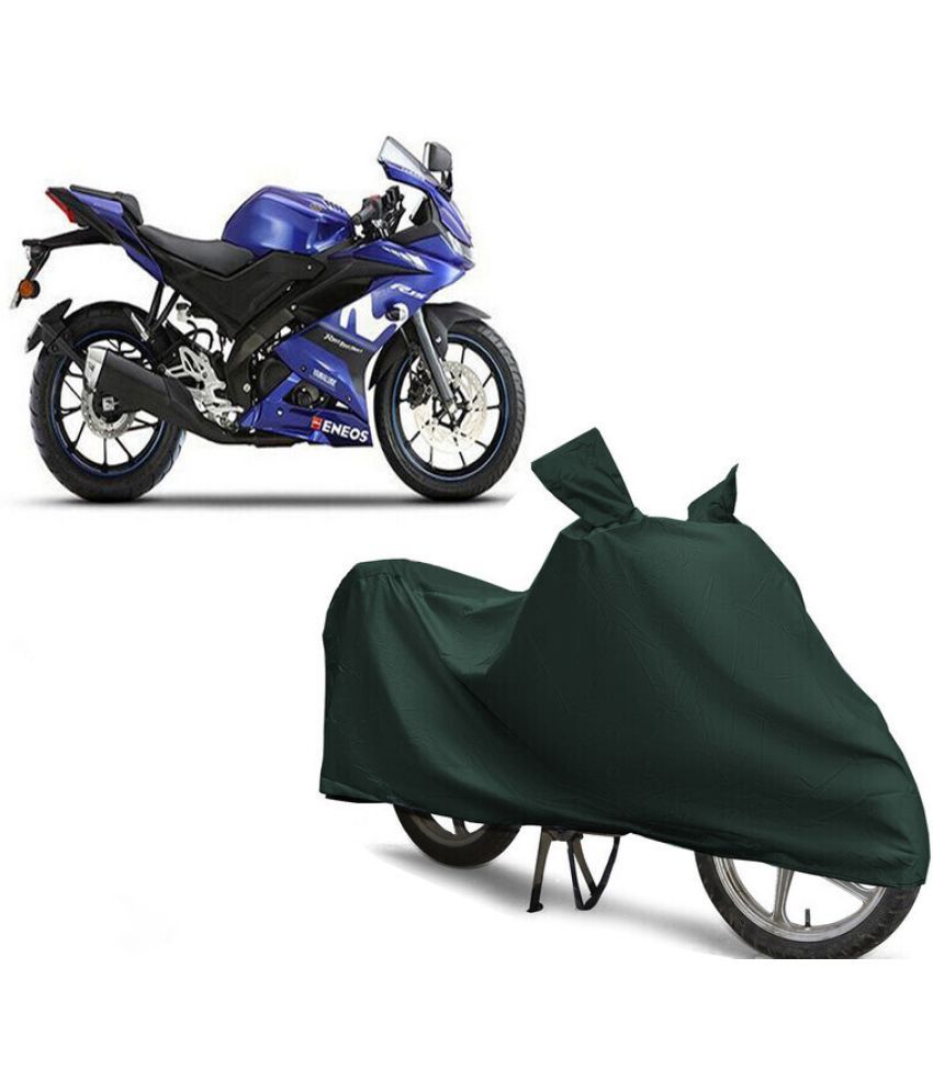     			EGAL Bike Body Cover for Yamaha YZF R15 V3 Moto GP Edition BS6 ( Pack of 1 ) , Green