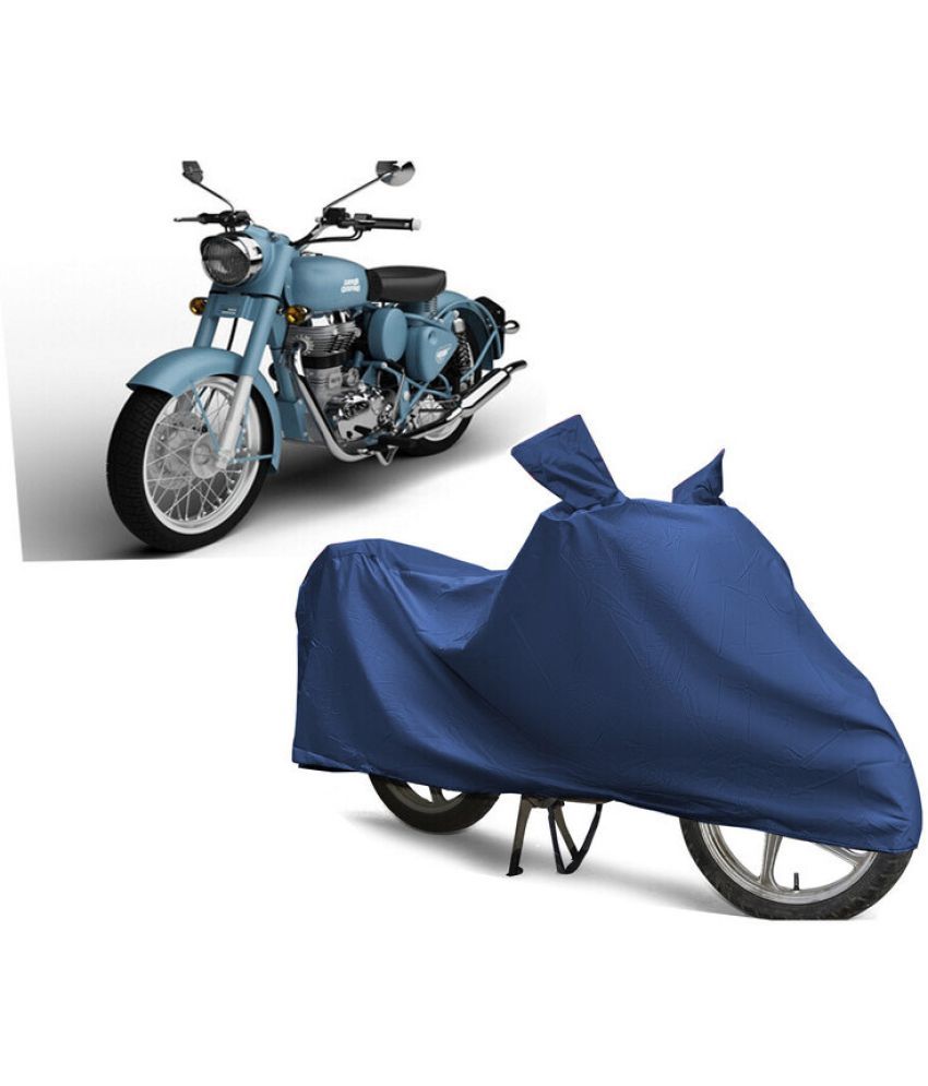     			EGAL Bike Body Cover for Royal Enfield 111_ Classic Squadron ( Pack of 1 ) , Blue