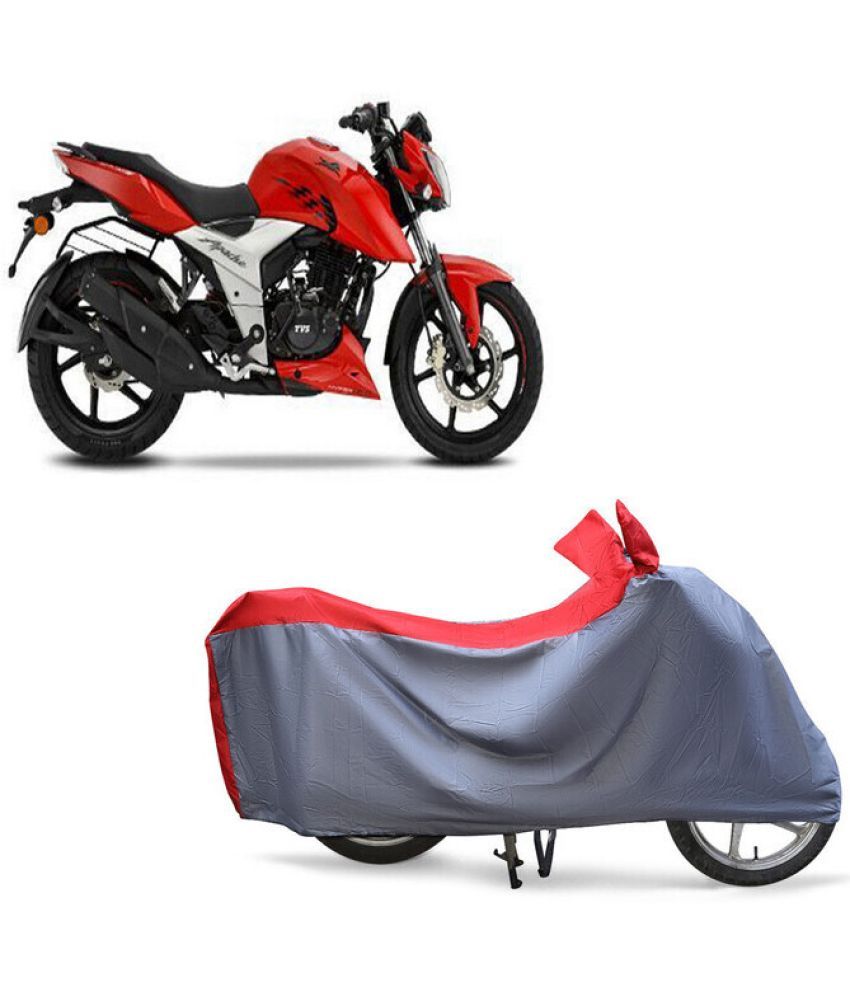     			EGAL Bike Body Cover for TVS 113_ Apache RTR 160 4V ( Pack of 1 ) , Red