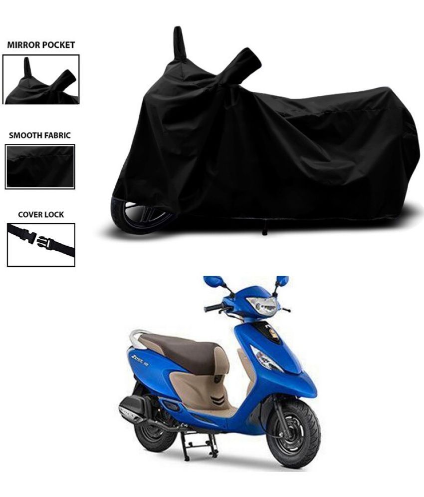     			EGAL Bike Body Cover for TVS TVS Zest 110 ( Pack of 1 ) , Black