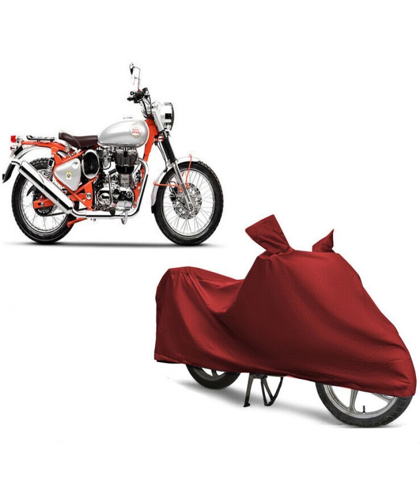     			EGAL Bike Body Cover for Royal Enfield 112_ Bullet Trials 350 BS6 ( Pack of 1 ) , Maroon