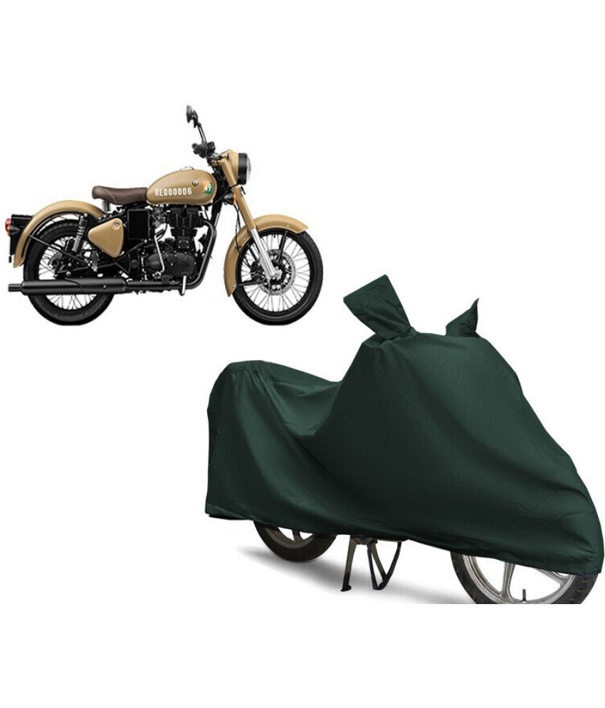     			EGAL Bike Body Cover for Royal Enfield Classic 350 Signalsv ( Pack of 1 ) , Green