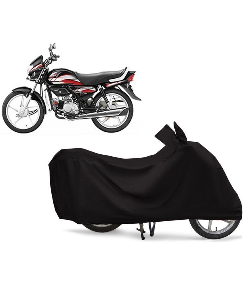     			EGAL Bike Body Cover for Hero WN1123 HF Deluxe i3s ( Pack of 1 ) , Black