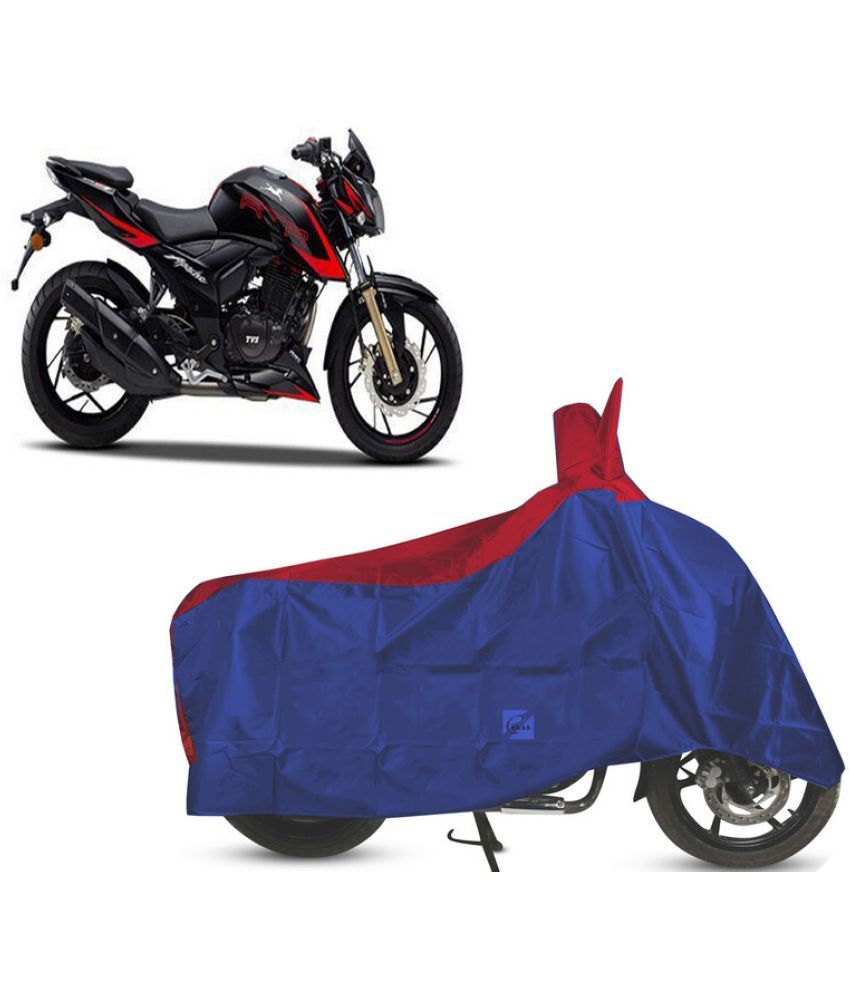     			EGAL Bike Body Cover for TVS Apache RTR 200 4V BS6 ( Pack of 1 ) , Red