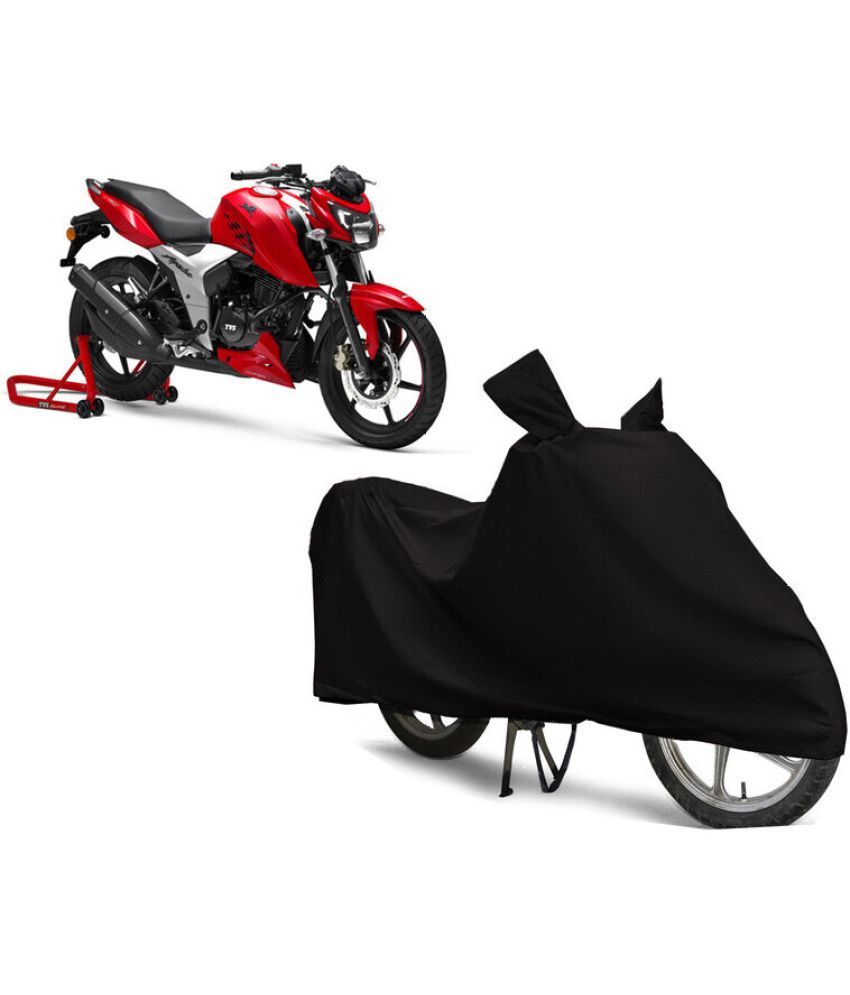     			EGAL Bike Body Cover for TVS Apache 200 BS6 ( Pack of 1 ) , Black