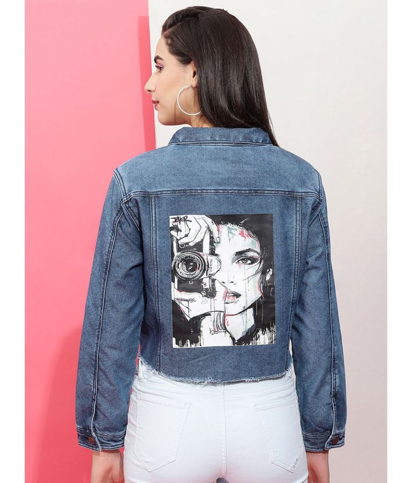     			Freehand - Cotton Blue Denim Jacket