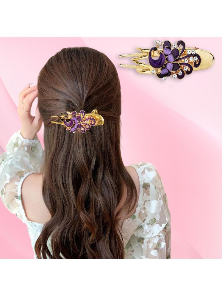     			LYKAA Multi Women's Hair Clip ( Pack of 1 )