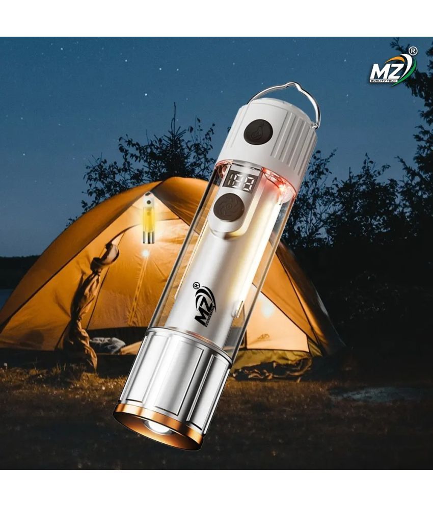     			MZ - 3W Rechargeable Flashlight Torch ( Pack of 1 )