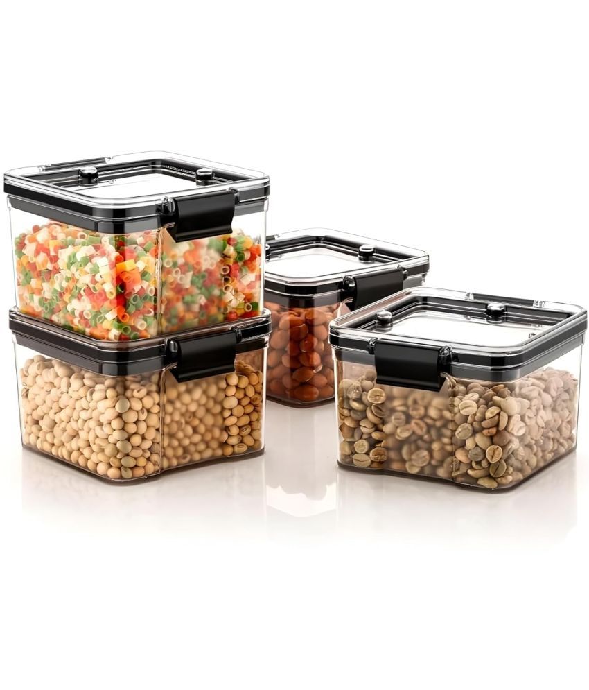     			Sushil 700ml Container Plastic Assorted Utility Container ( Set of 4 )