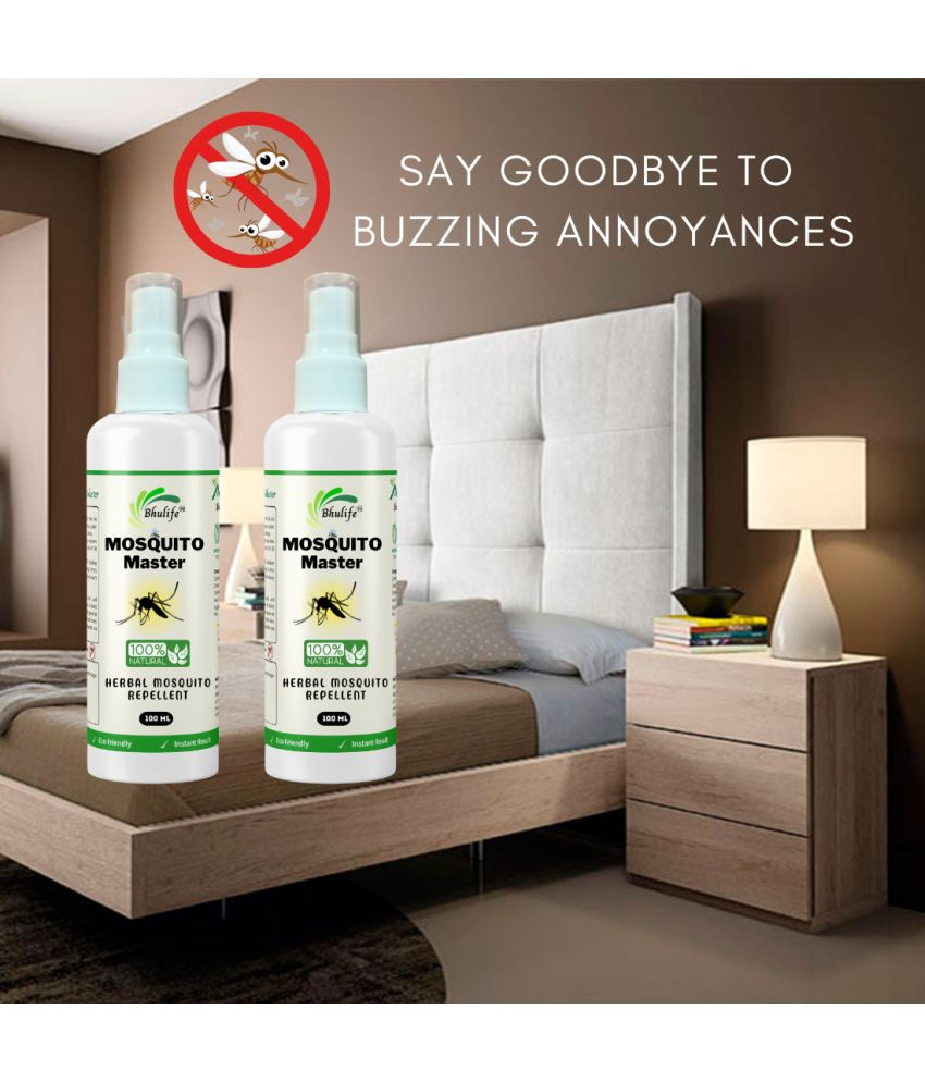     			Bhulife Mosquito Mosquito Repellent Spray Lemon Grass Citronella 200 g