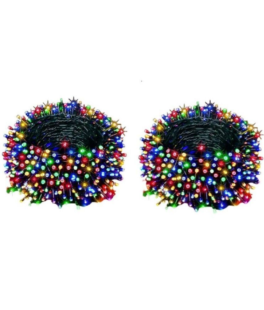     			CHARKEE Multicolor 15M String Light ( Pack of 2 )