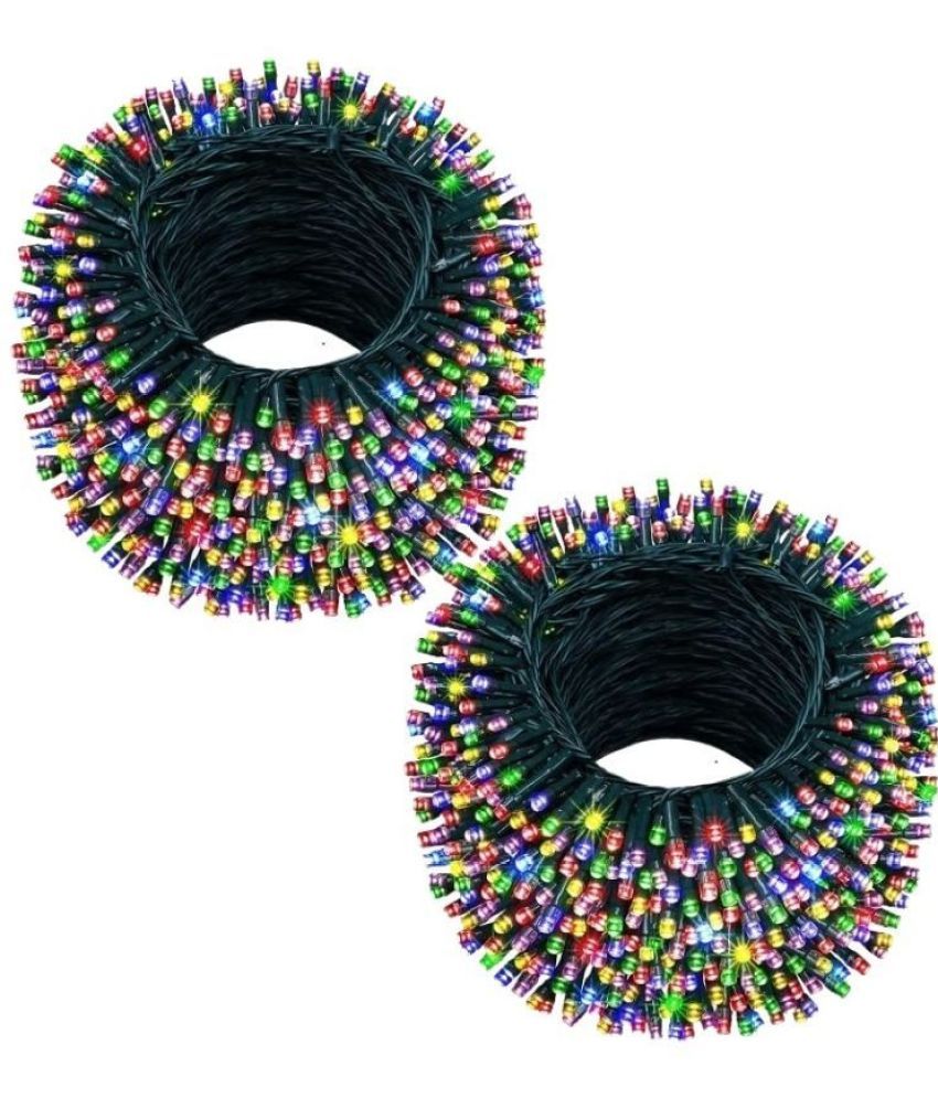     			CHARKEE Multicolor 50M String Light ( Pack of 2 )