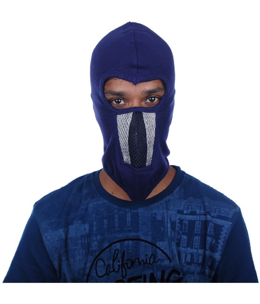     			H International Blue Bike Face Mask Riding Mask for Men & Women