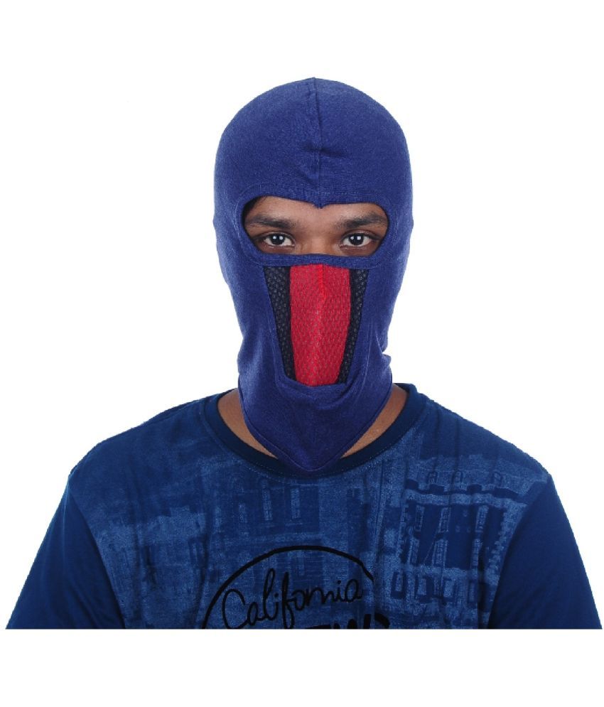     			H International Blue Bike Face Mask Riding Mask for Men & Women