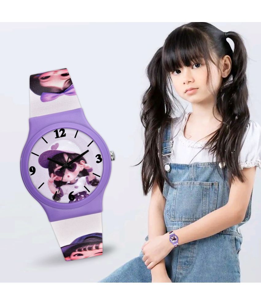     			Loretta Purple Dial Analog Girls Watch ( Pack of 1 )