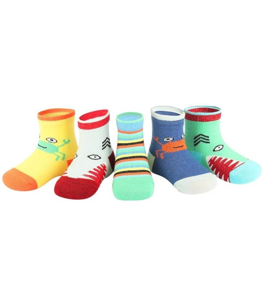     			SOX 23 Pack of 5 Baby Boys Cotton No Slip Socks ( Multicolor )