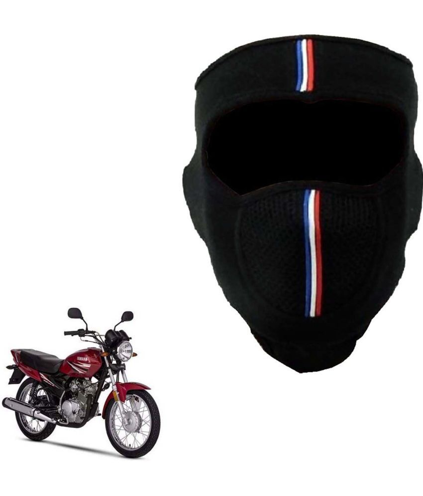     			AKSMIT Black Solid Others Bike Face Cover XL