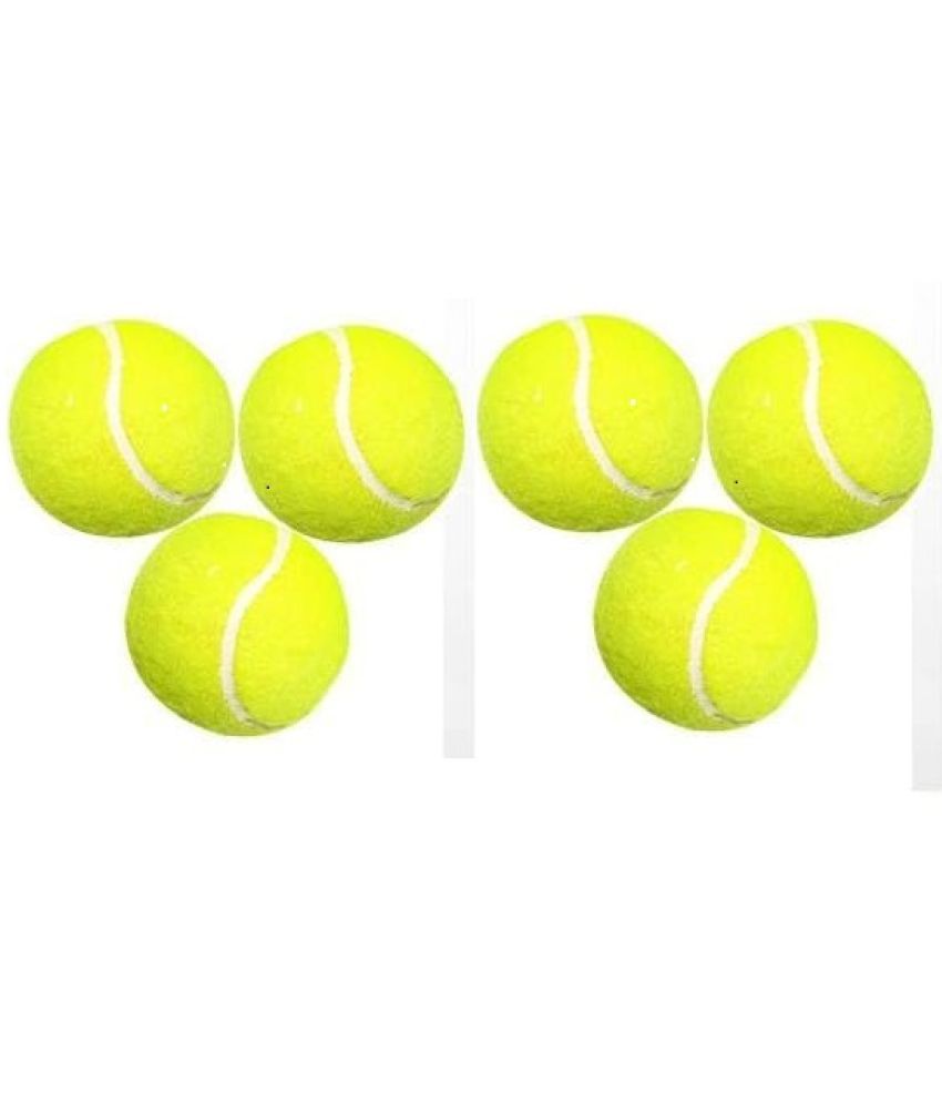     			Eclet Green Medium Tennis Ball ( Pack of 6 )