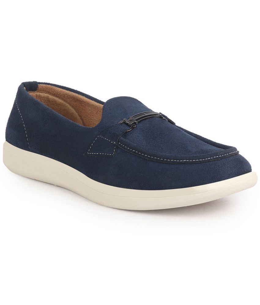     			Fausto Blue Men's Slip on