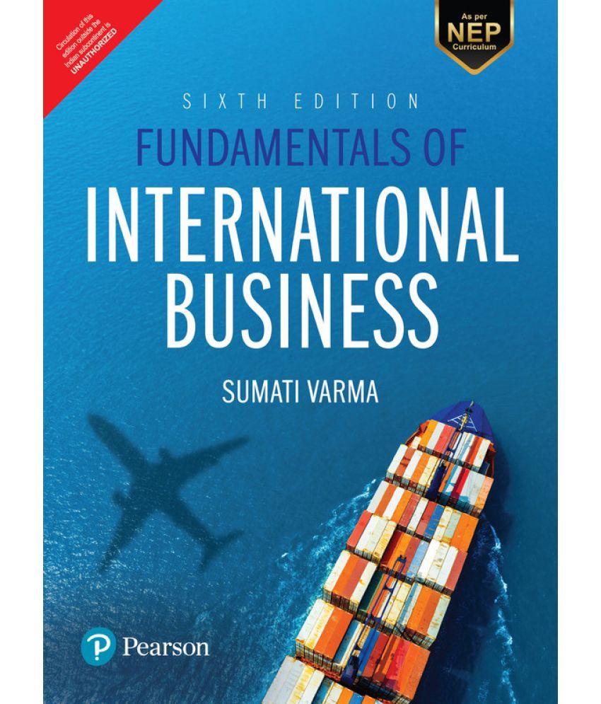     			Fundamentals of International Business | As Per NEP 2020 Curriculum | 6th Edition | - Pearson