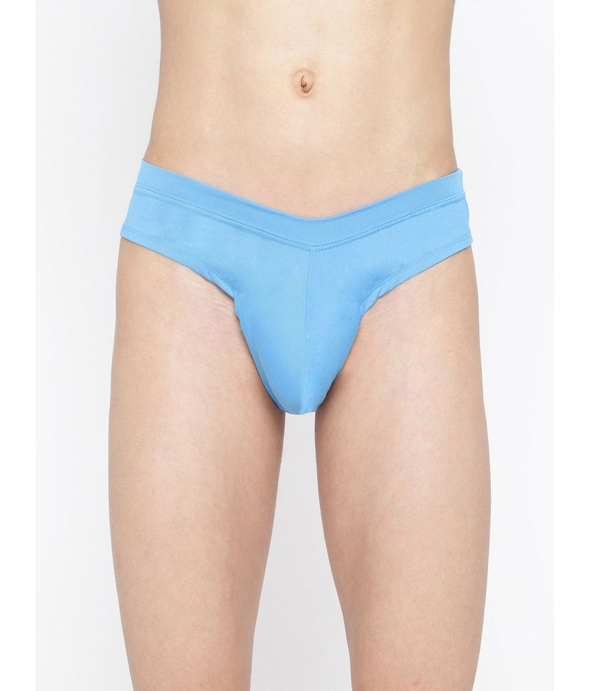     			La Intimo Pack of 1 Polyester Briefs For Men's ( Blue )