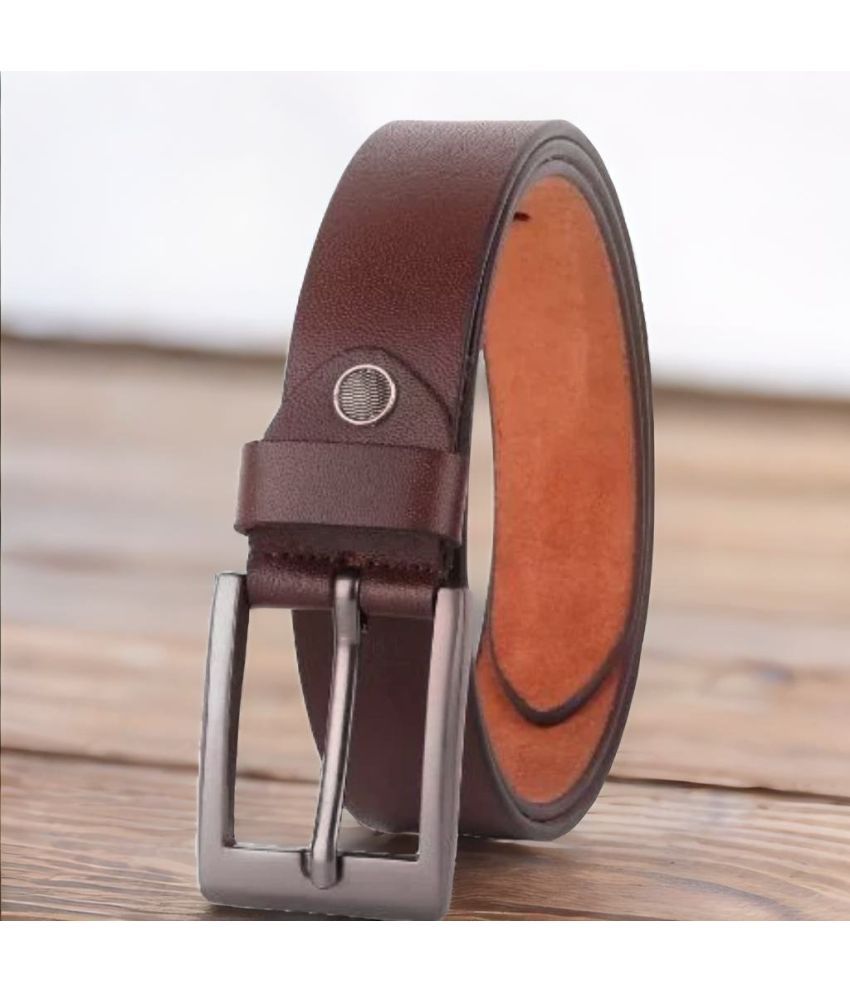     			THIBAULT - Brown 100% Leather Men's Casual Belt ( Pack of 1 )