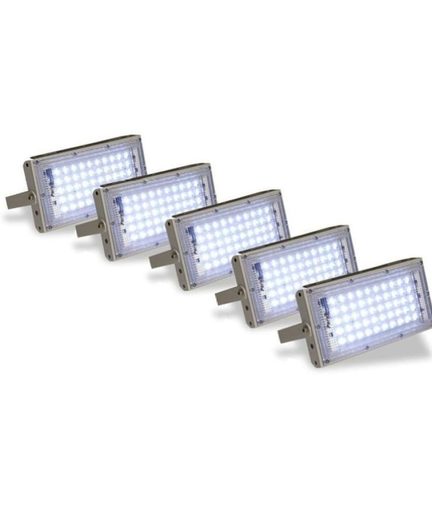     			ZESTRUM Flood Light Cool Day Light - Pack of 5