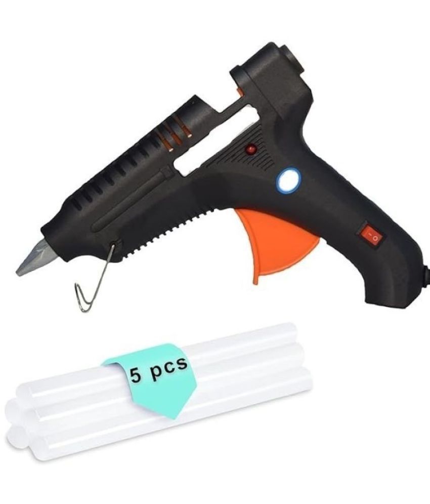     			ECLET Mini Hot Glue Gun With 5 Gule Sticks, 60W Hot Glue Gun with 5 pcs Free Glue Stick(Multi color)