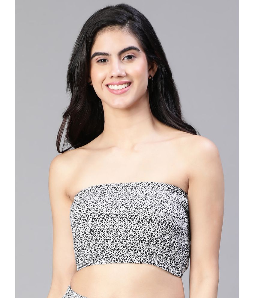     			Oxolloxo Black Viscose Rayon Women's Tube Top ( Pack of 1 )