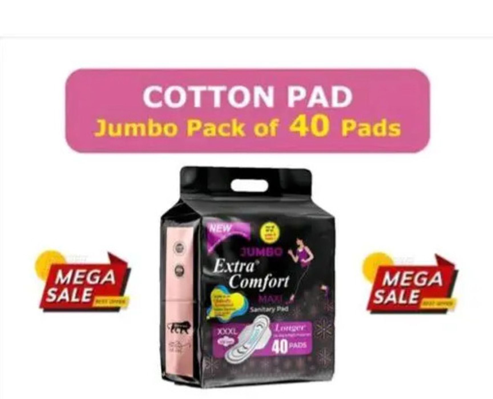     			7 Soft Cottony XXL Regular Sanitary Pad