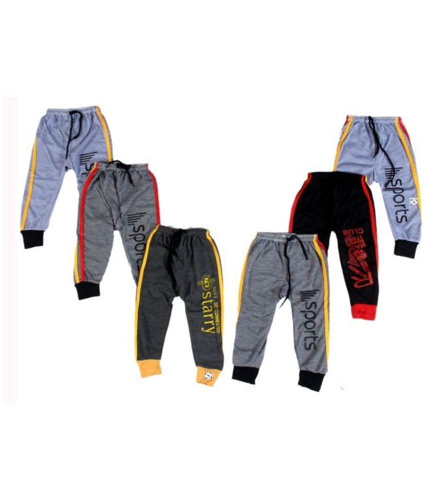     			DIAMOND EXPORTER Pack of 6 Baby Boys Polyester Trackpant ( Multicolor )