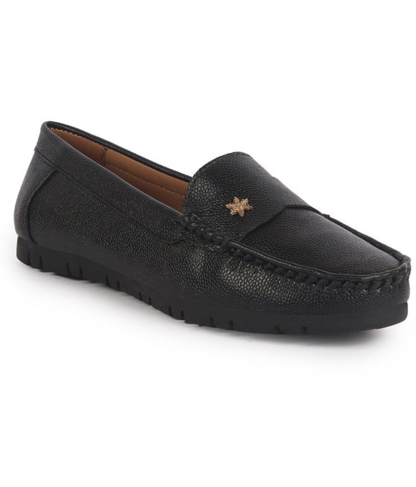     			Fausto Black Women's Loafers